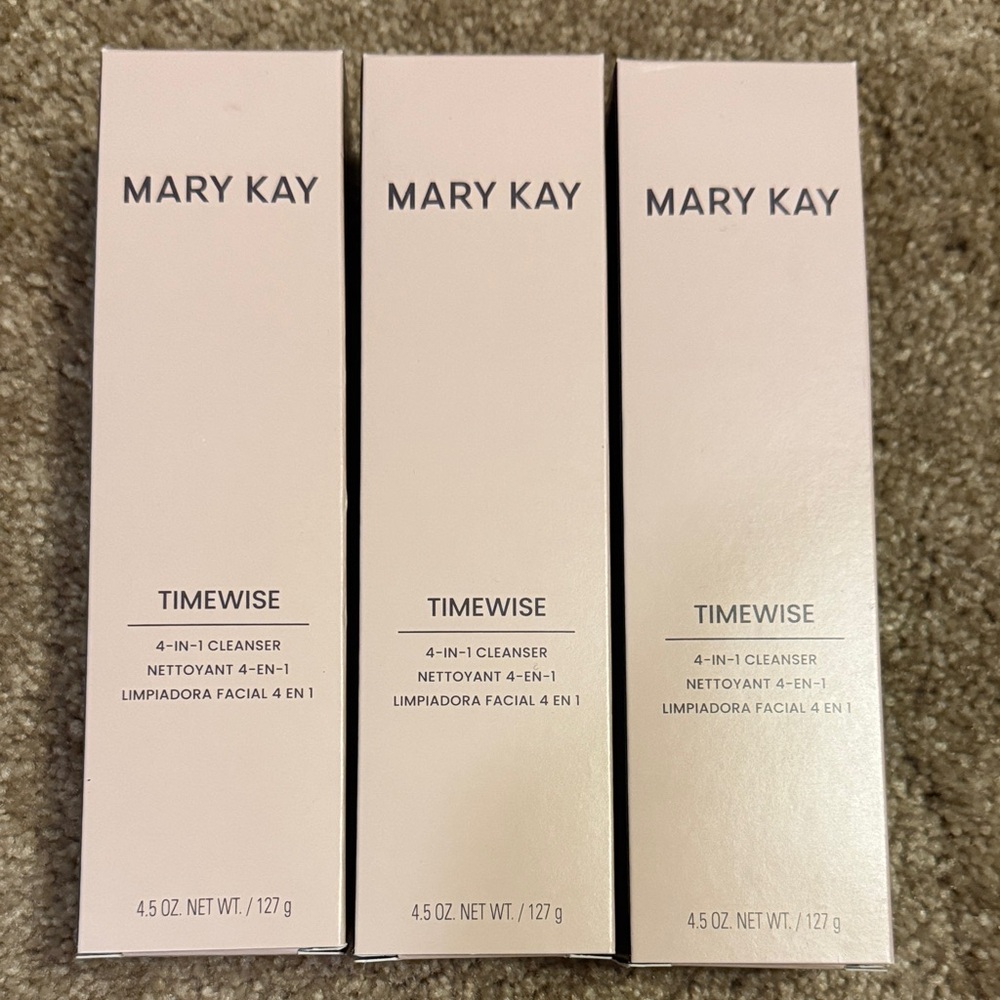 Mary Kay Timewise Cleanser in Elegant Cream Packaging